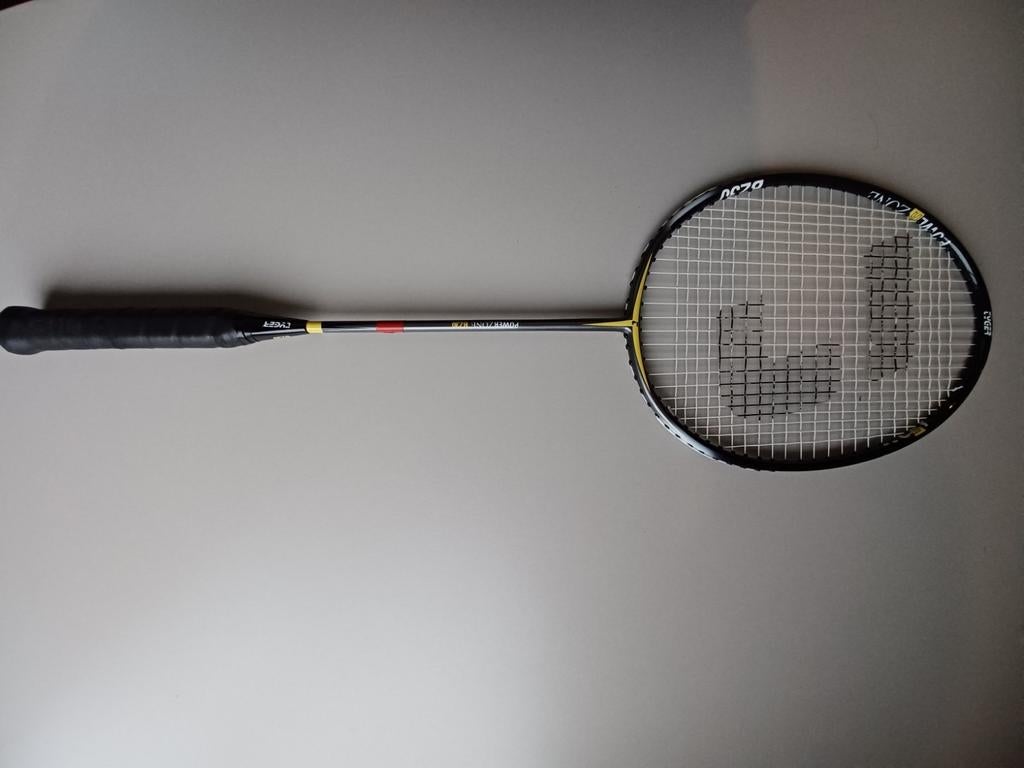 Badmintonracket Power Zone met tas, Ophalen, Gebruikt, Racket, Met hoes