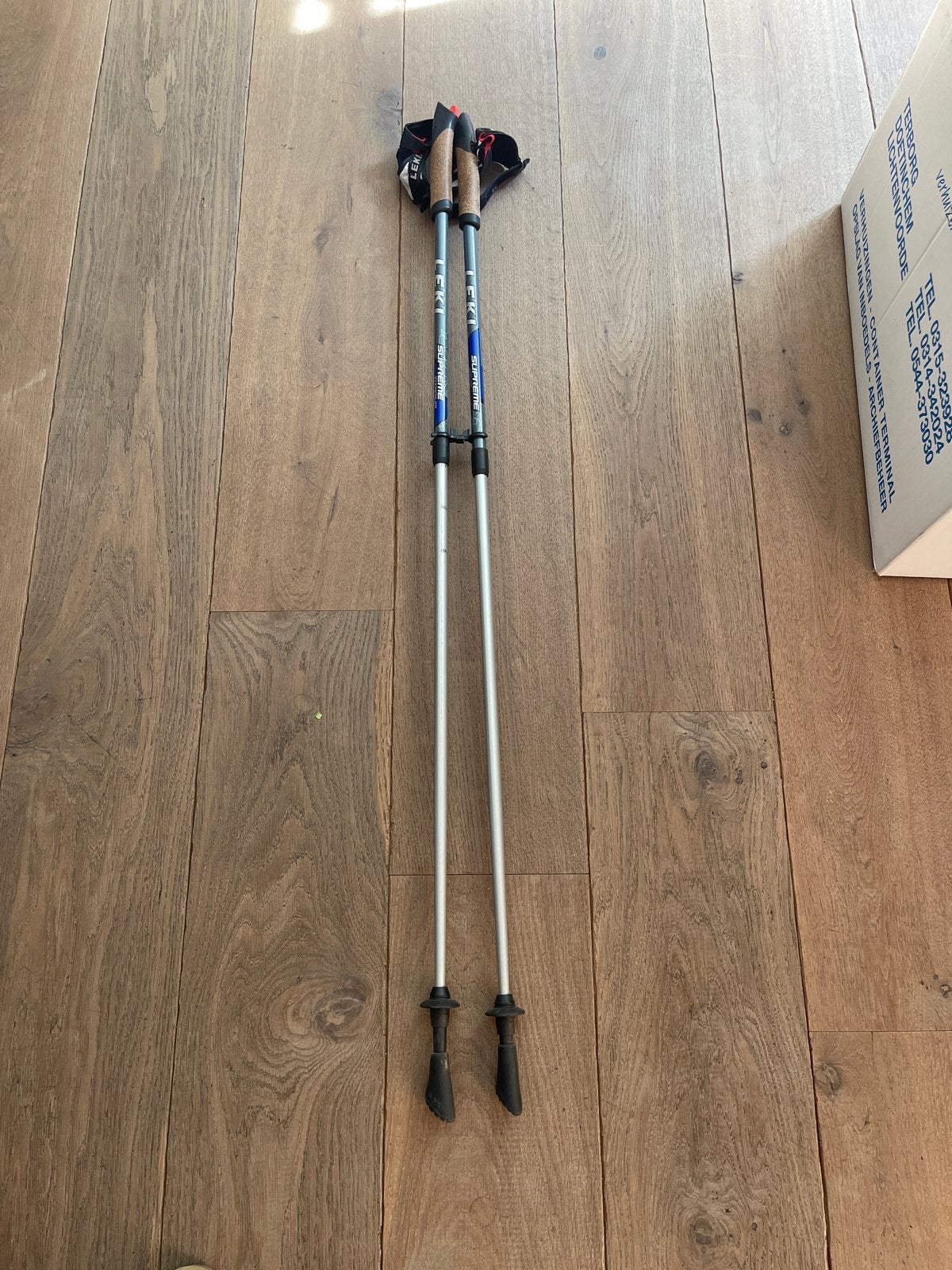 Leki Wandelstokken - Nordic Walking Poles, Ophalen of Verzenden, Gebruikt, Wandelstok