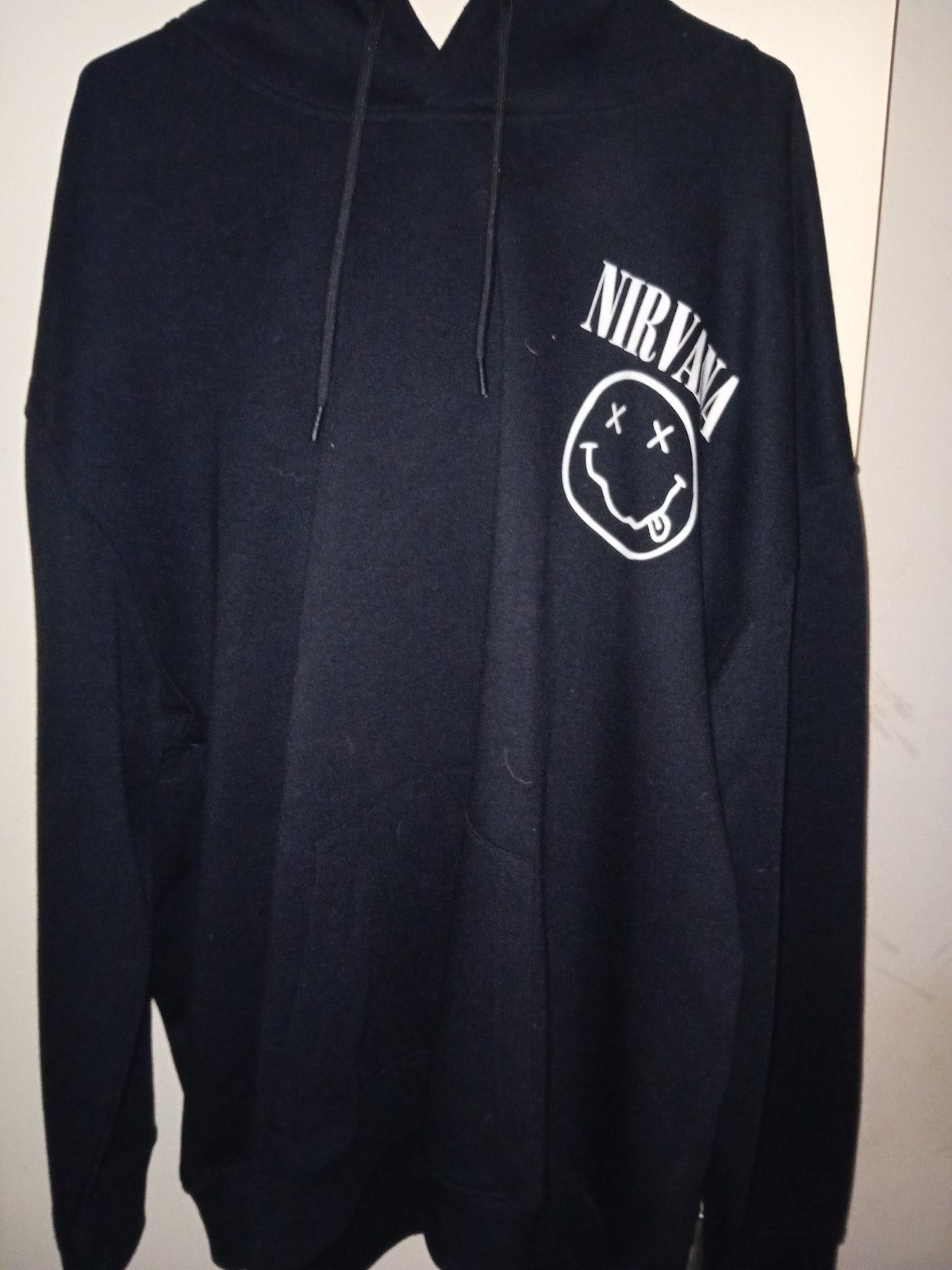 NIRVANA HOODIE, Ophalen of Verzenden, Zo goed als nieuw, Overige maten, Zwart