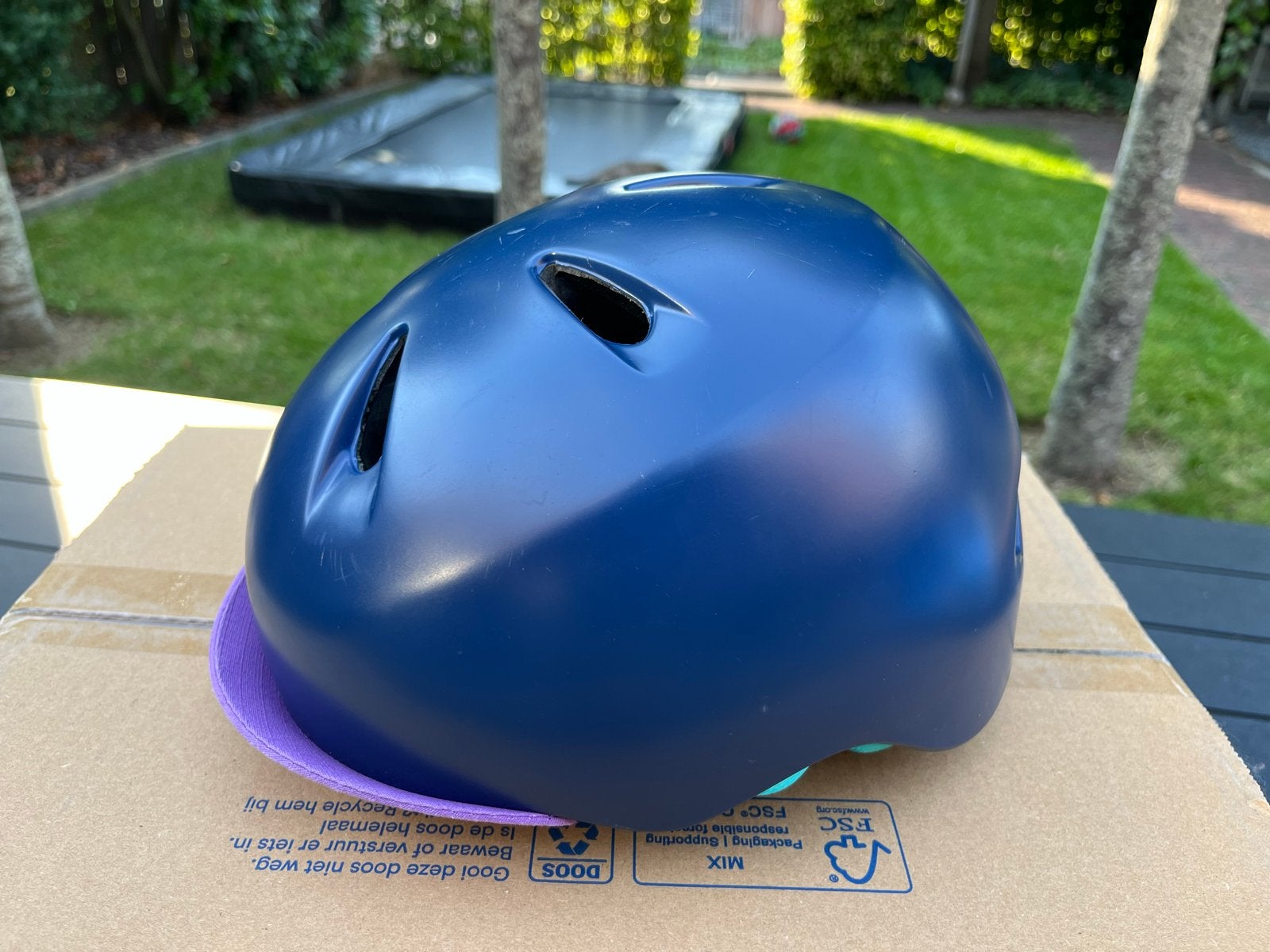 Bern Kinder Fietshelm - Blauw, XS-S, Lichtgewicht, Ophalen of Verzenden, Zo goed als nieuw, S, Jongen of Meisje
