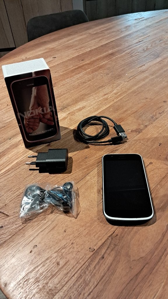 Nokia 1, Telecommunicatie, Mobiele telefoons | Nokia, Blauw, Touchscreen, 3 tot 6 megapixel, Ophalen of Verzenden