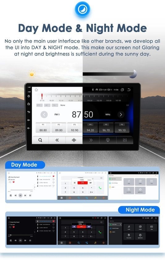 9 inch Android autoradio – Multimedia speler, Corvance B.V., Verzenden, Nieuw, Corvancebol@gmail.com