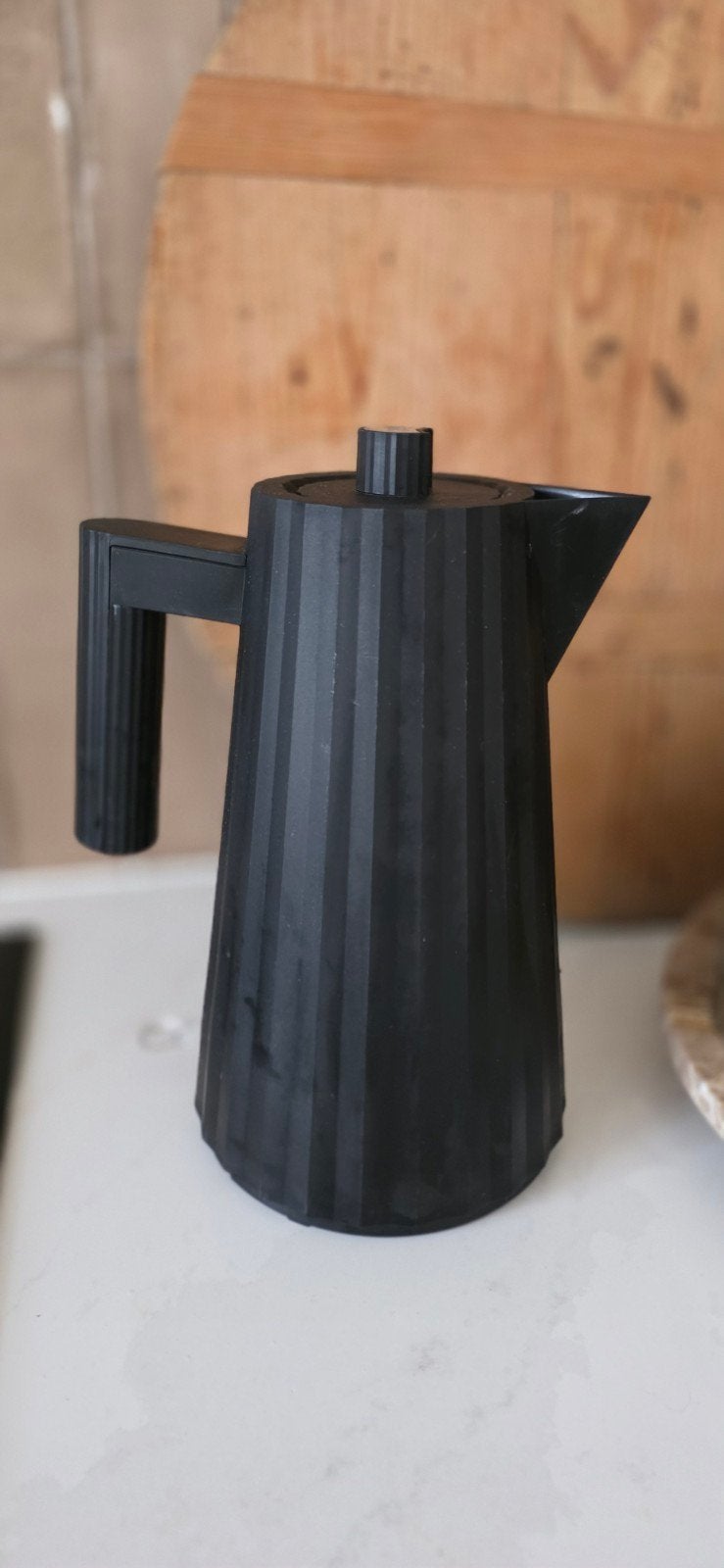 Alessi Plissé waterkoker 1,7 liter, 1 tot 2 liter, Ophalen of Verzenden, Zo goed als nieuw