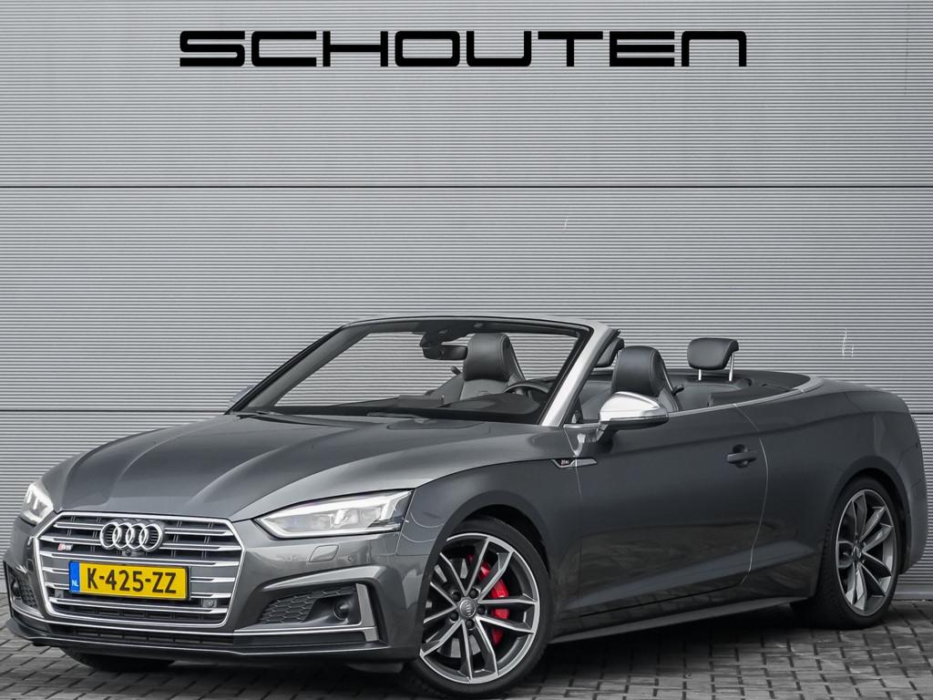 Audi A5 Cabriolet 3.0 TFSI S5 Quattro Pro Line+ S-Zetels B&O, 12 maanden, Gebruikt, 2995 cc, 4 stoelen