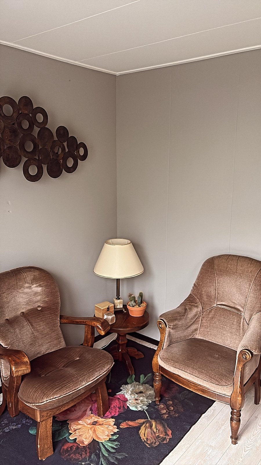 GRATIS! 2 fauteuils, Ophalen of Verzenden, Gebruikt, Blauw, Twee