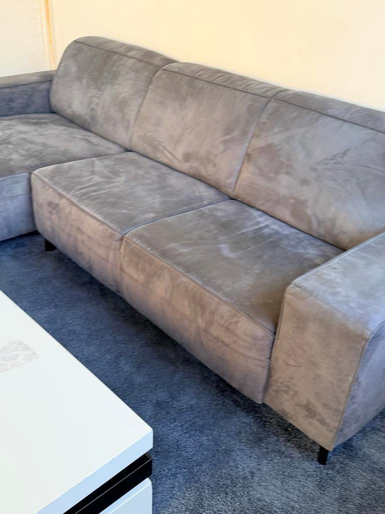 Comfortabele hoekbank in goede staat, 250 tot 300 cm, Gebruikt, 100 tot 125 cm, Hoekbank