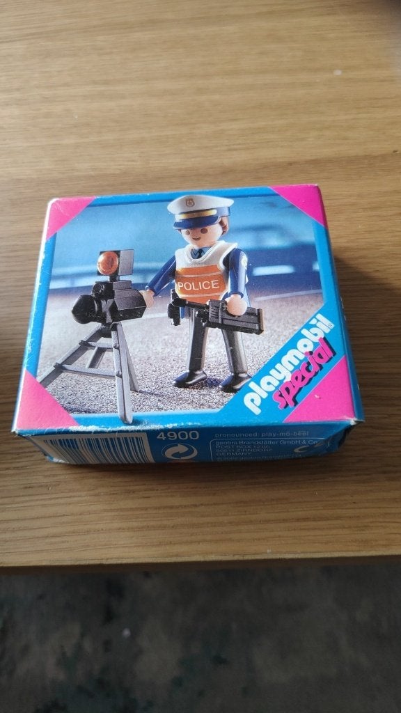 Vintage Playmobil Special 4900 Politie radar 2002, Gebruikt, Complete set, Ophalen of Verzenden, City action