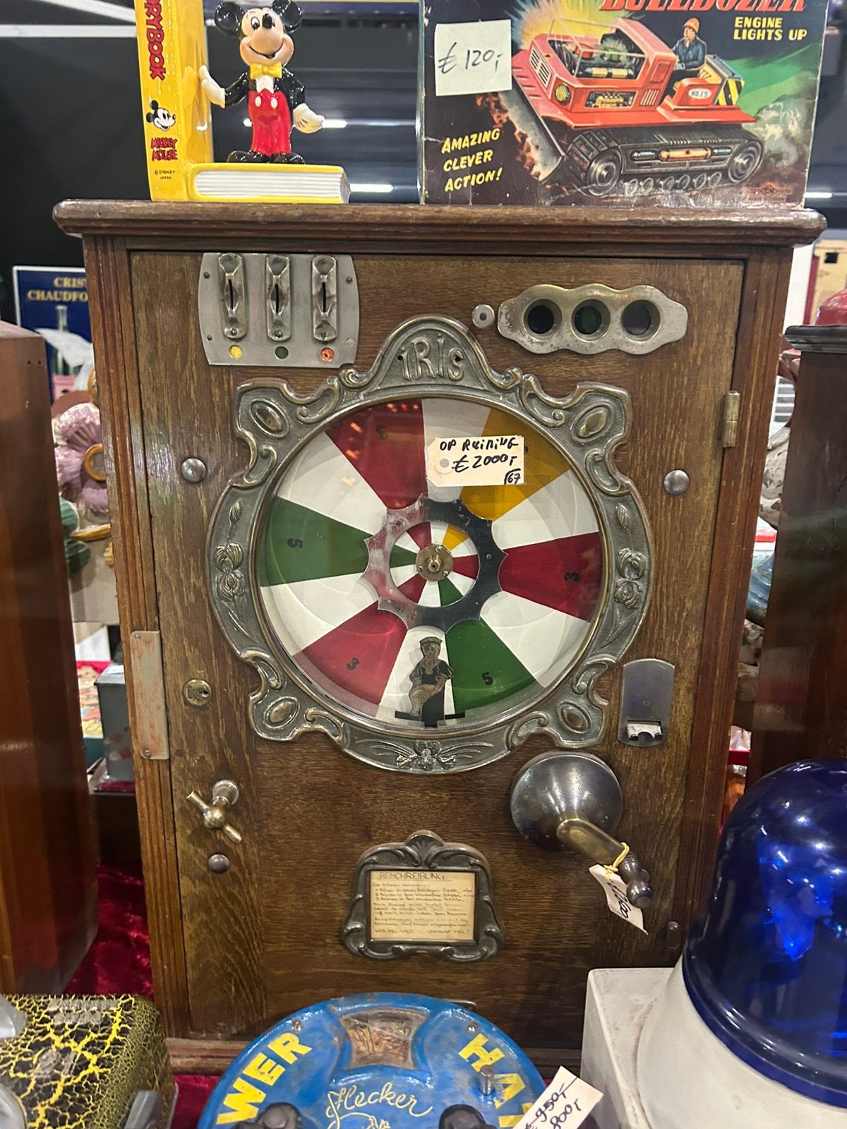 Iris automaat roulette, Euro, Ophalen of Verzenden, Zo goed als nieuw