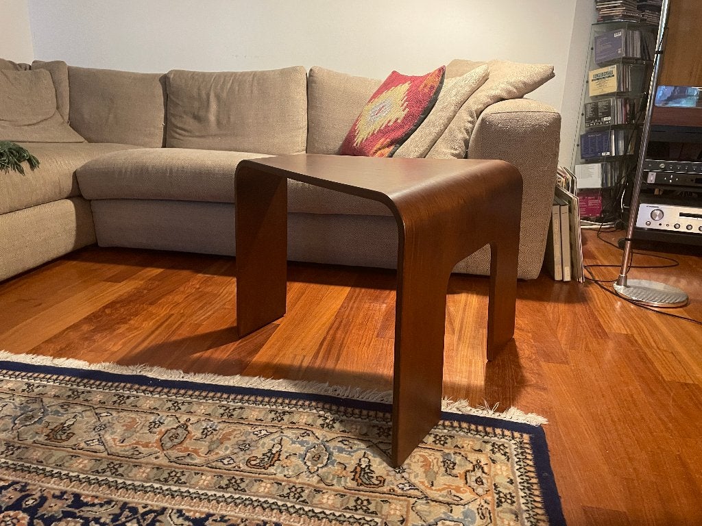 Ekornes Stresless Salontafel, 55 tot 75 cm, Overige vormen, Hout, Ophalen