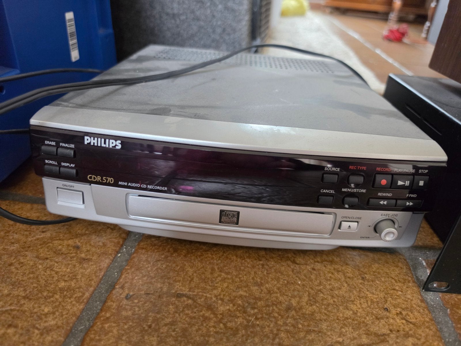 Philips CDR570 Mini Audio CD Recorder / CD-speler, Ophalen, Gebruikt, Philips
