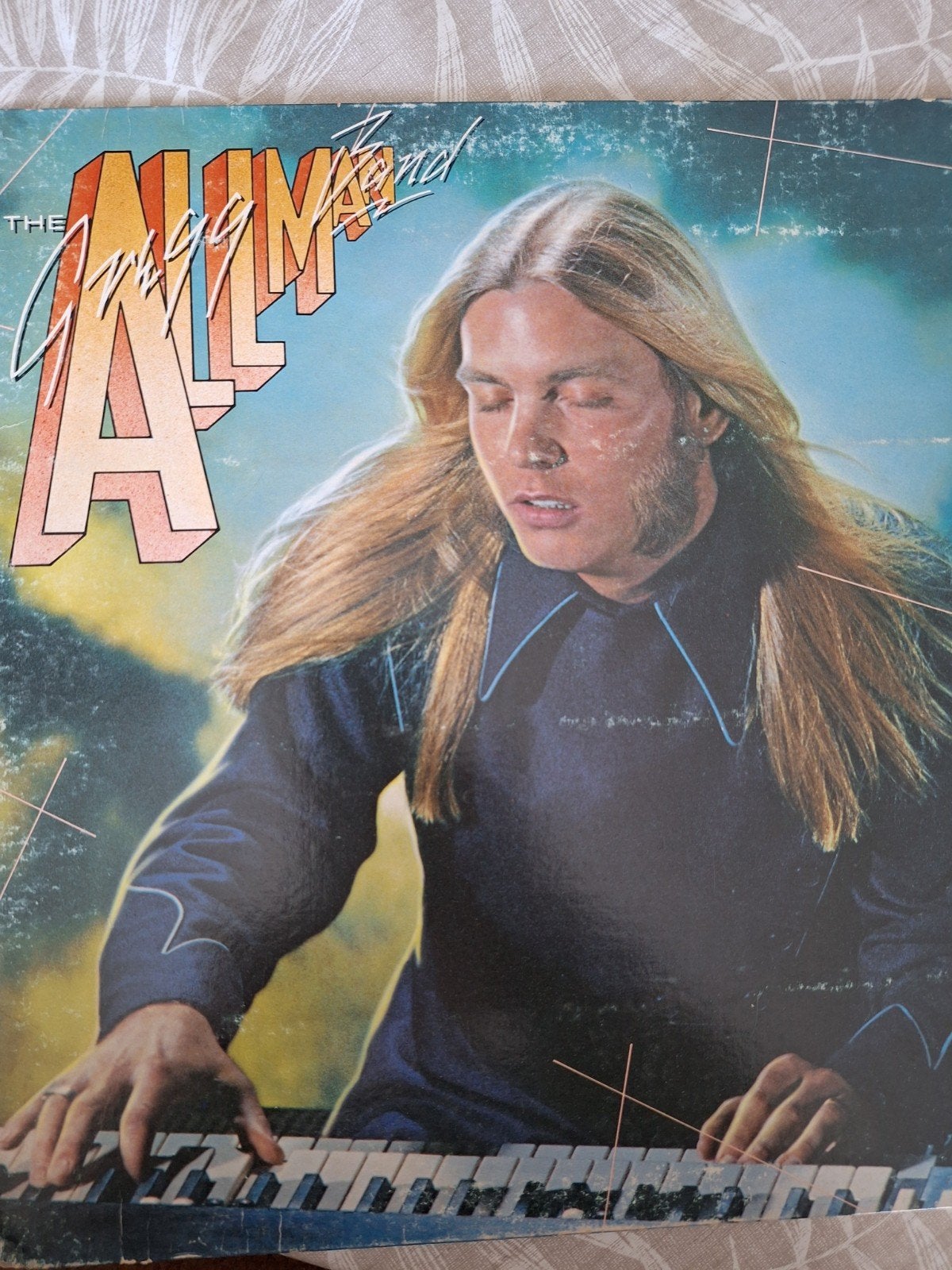 The Gregg Allman Band - Playin' Up A Storm LP (1977), Cd's en Dvd's, Ophalen of Verzenden, Gebruikt, 12 inch, Poprock