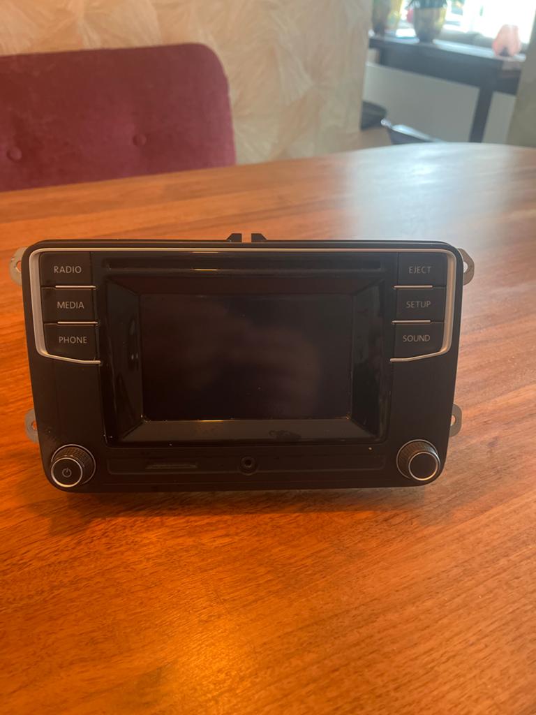 Vw transpoter t6 radio zonder CarPlay, Ophalen of Verzenden, Zo goed als nieuw