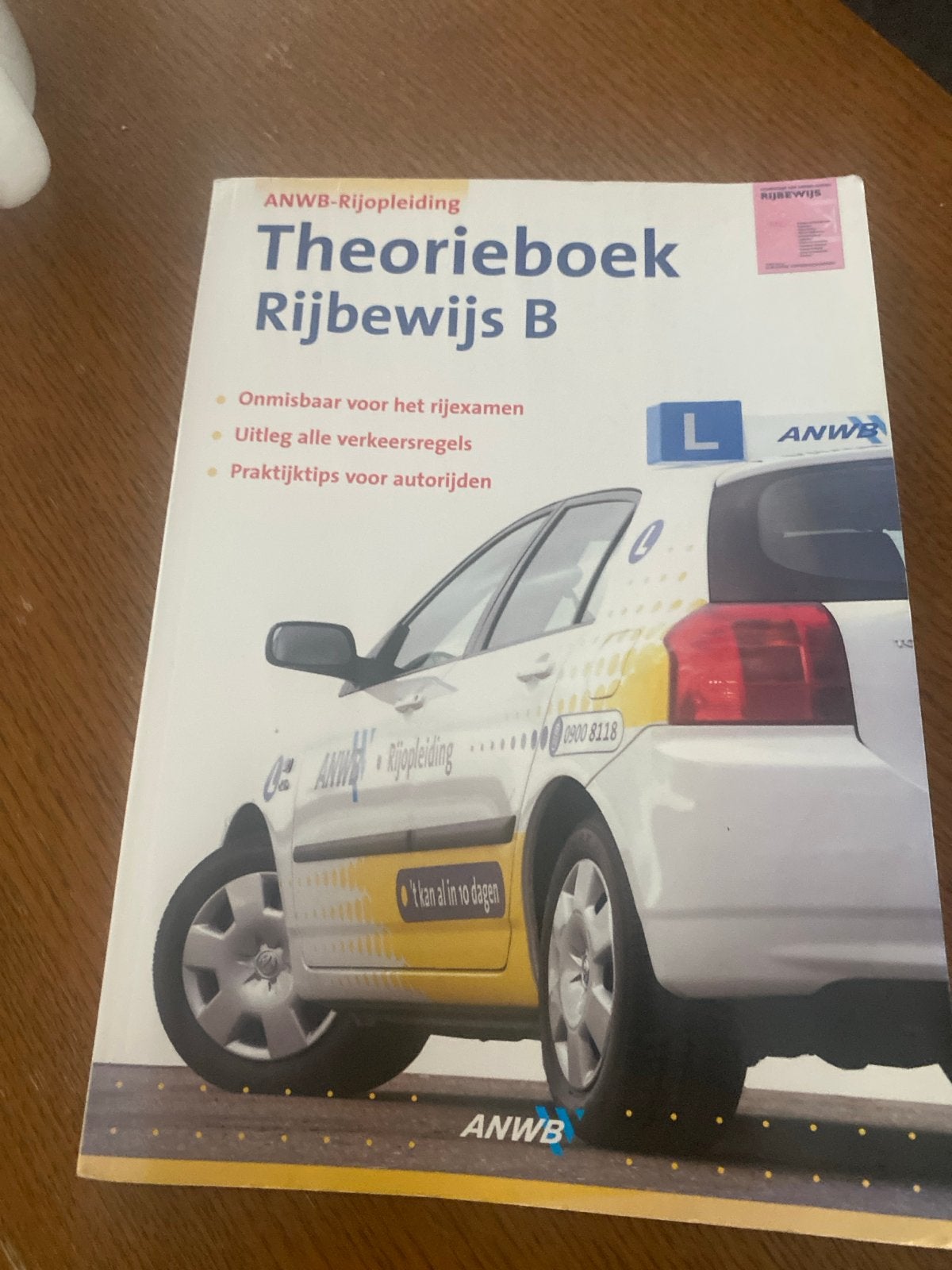 ANWB Theorieboek Rijbewijs B - Onmisbaar voor rijexamen, Ophalen of Verzenden, Zo goed als nieuw, Overige niveaus