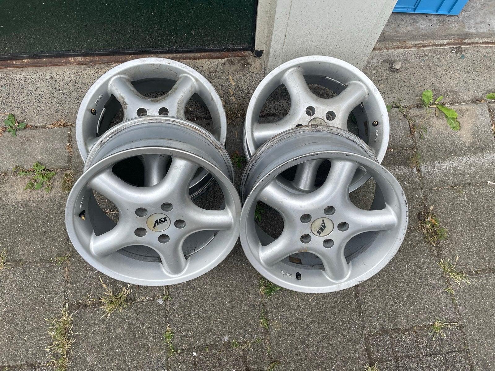 16 Inch AEZ velgen voor 205 - 225 banden, Auto-onderdelen, Banden en Velgen, Ophalen, Gebruikt, Velg(en), 16 inch