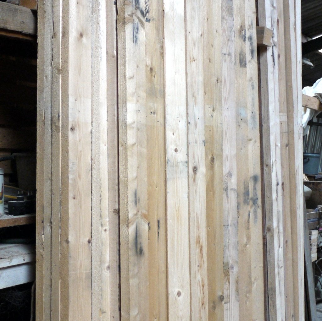 vuren planken 10 x 3,5 x 300 cm. 40 stuks, per stuk 3 euro, Ophalen, Gebruikt, 25 tot 50 mm, Plank