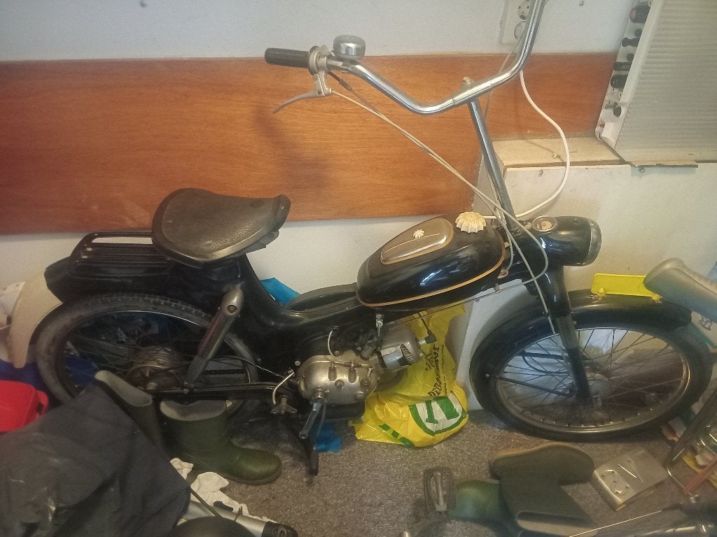 Puch MV50 bromfiets - Klassieke oldtimer, Fietsen en Brommers, Brommers | Puch, Ophalen, Gebruikt, Maximaal 45 km/u, Overige modellen