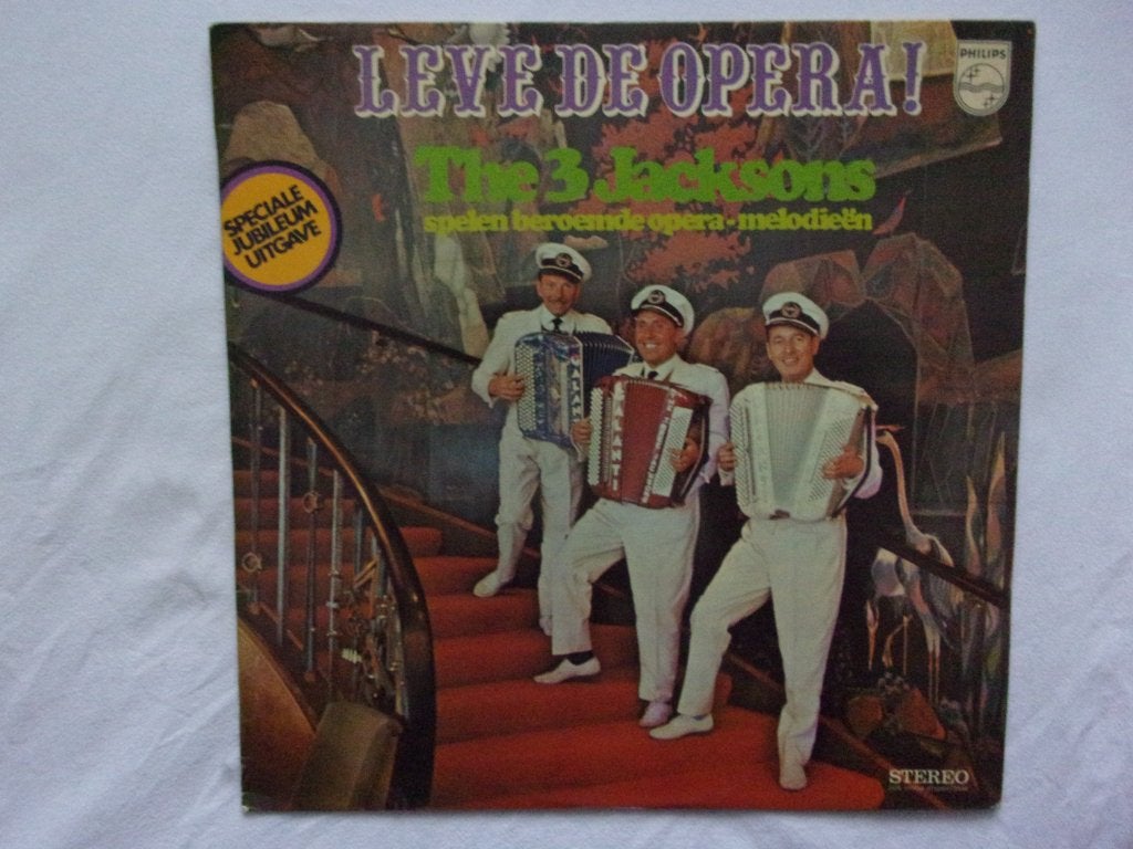 The three jacksons - Leve de opera LP, LP, Gebruikt, Ophalen of Verzenden, Levenslied of Smartlap