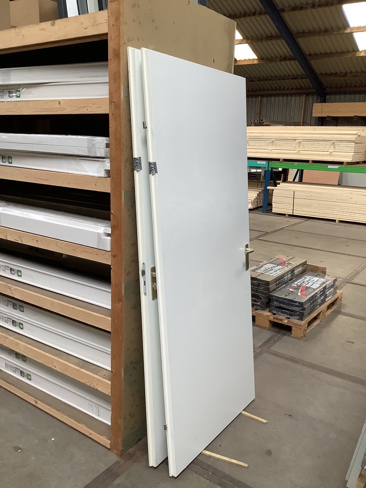 Binnendeuren en kozijnen., Deurkozijn, ., ., Hout