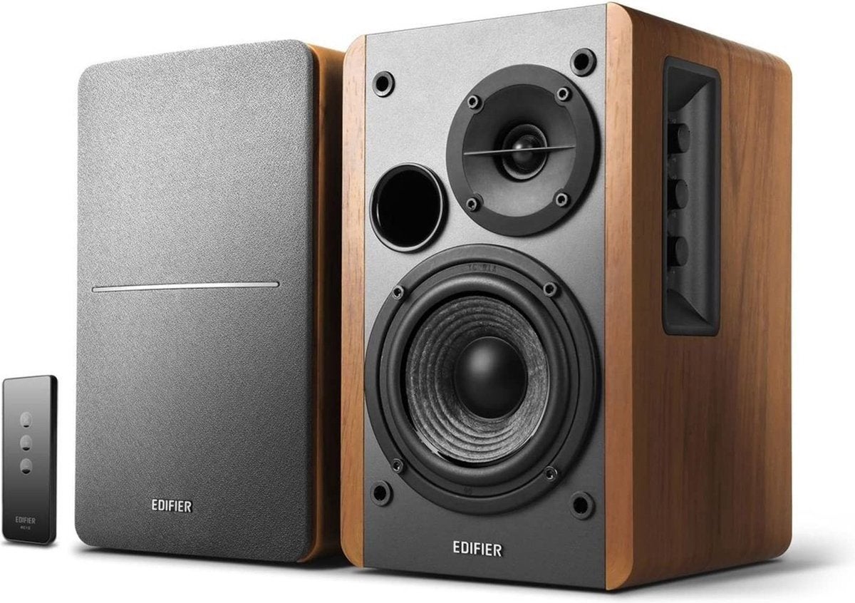 Edifier Speakers type R1280T, Gebruikt, Minder dan 60 watt, Boekenplank luidspreker, Ophalen