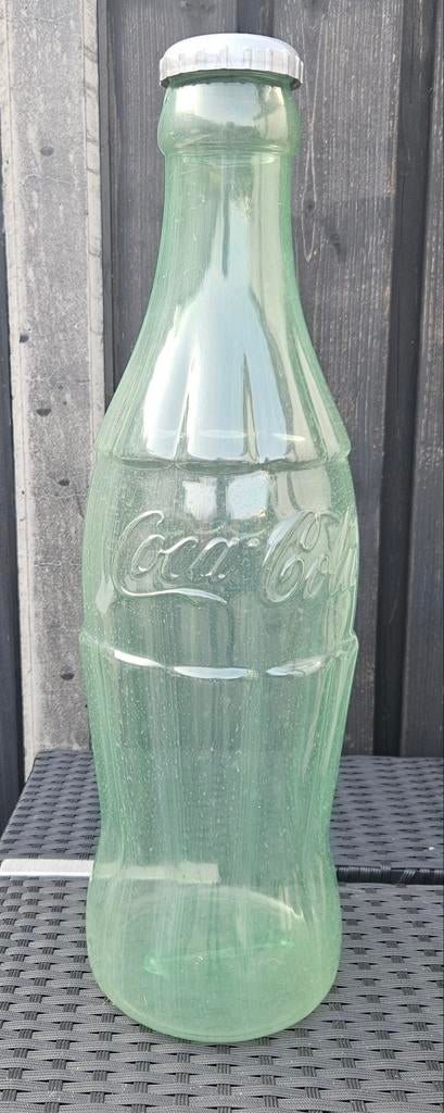 Grote Coca-Cola Fles - Decoratie/Spaarvarken, Ophalen, Gebruikt, Gebruiksvoorwerp