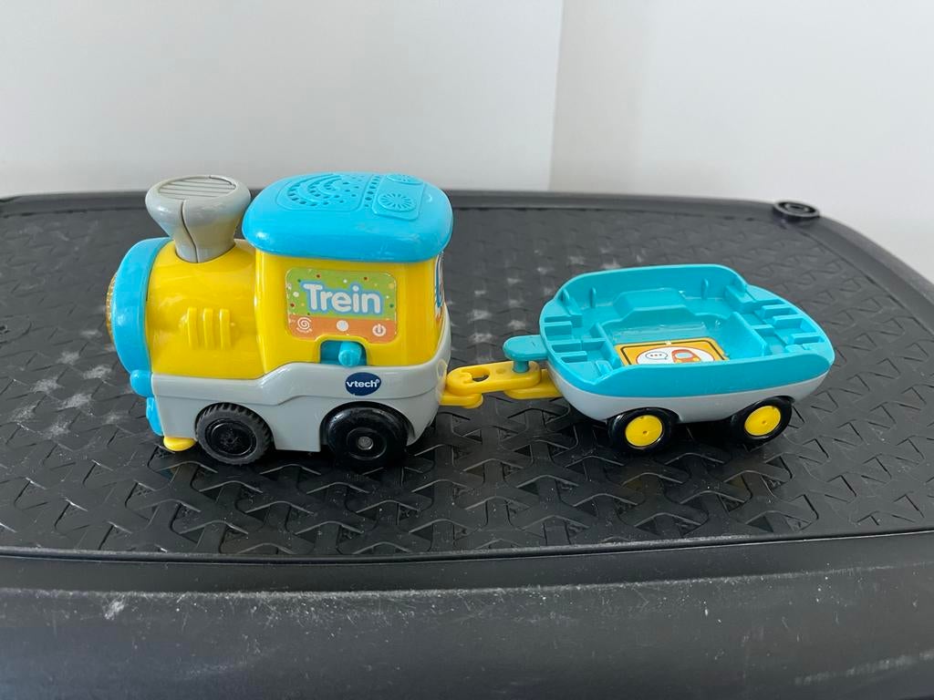 Vtech Trein met aanhanger - Interactief Speelgoed, Ophalen, Gebruikt, 2 tot 4 jaar
