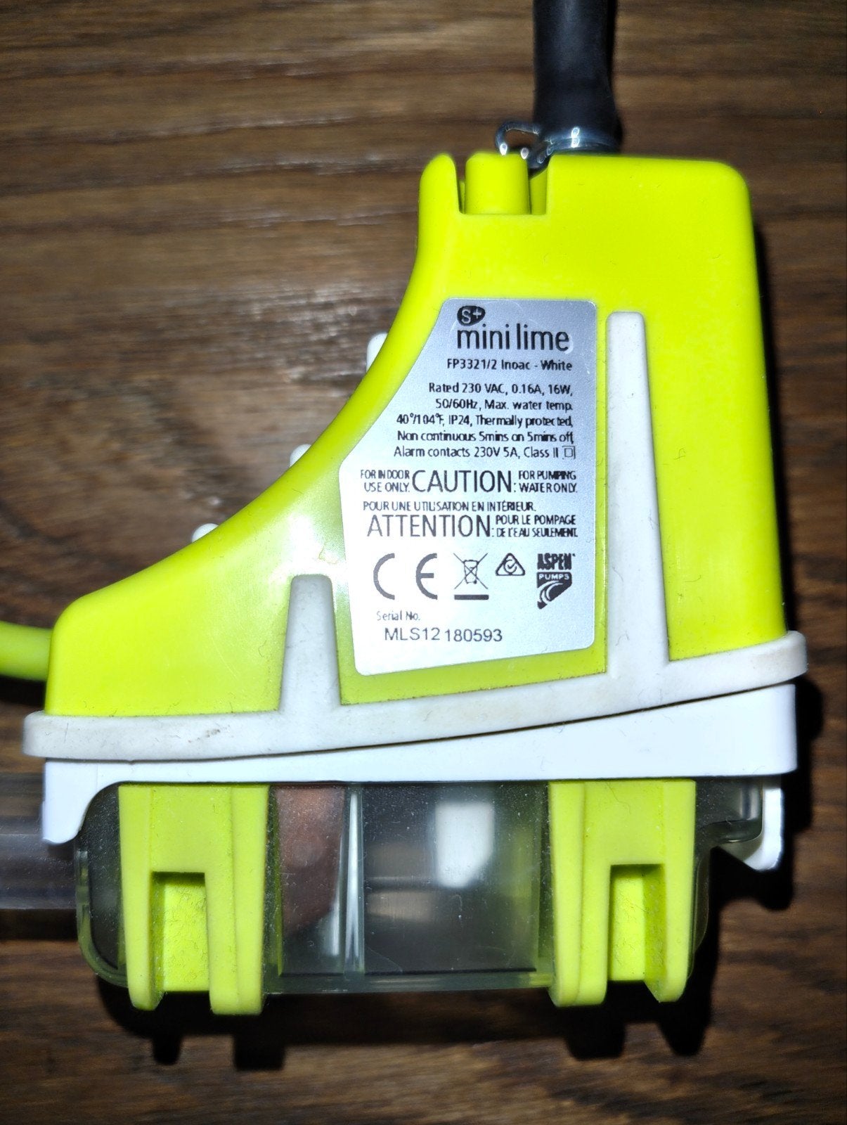 Aspen mini lime condenswaterpomp Nieuw, Ophalen of Verzenden, Nieuw, Mini