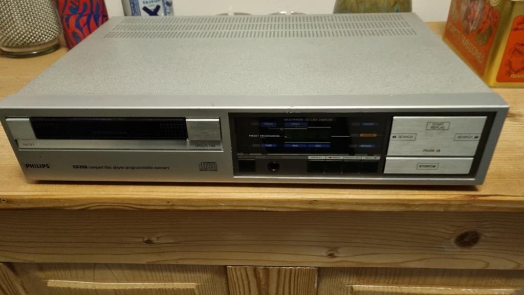 Philips cd 350. Cd speler., Audio, Tv en Foto, Cd-spelers, Ophalen, Gebruikt, Philips
