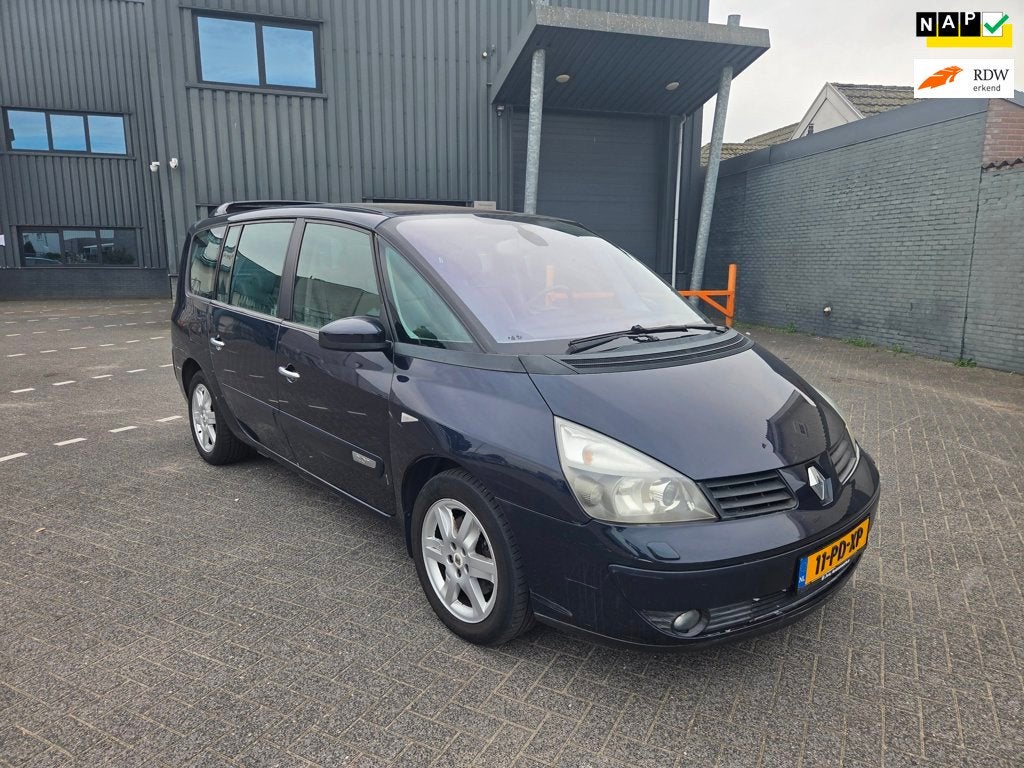 Renault Grand Espace 2.0 T Initiale Airco Nap AUTOMAAT PANO, 1998 cc, Gebruikt, 4 cilinders, Blauw