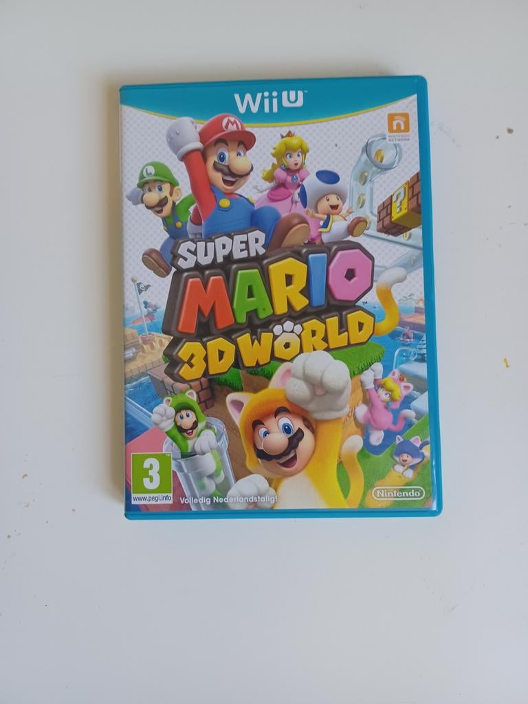 Super Mario 3D World - Wii U (Zo goed als nieuw), Spelcomputers en Games, Games | Nintendo Wii U, 1 speler, Eén computer, Ophalen of Verzenden