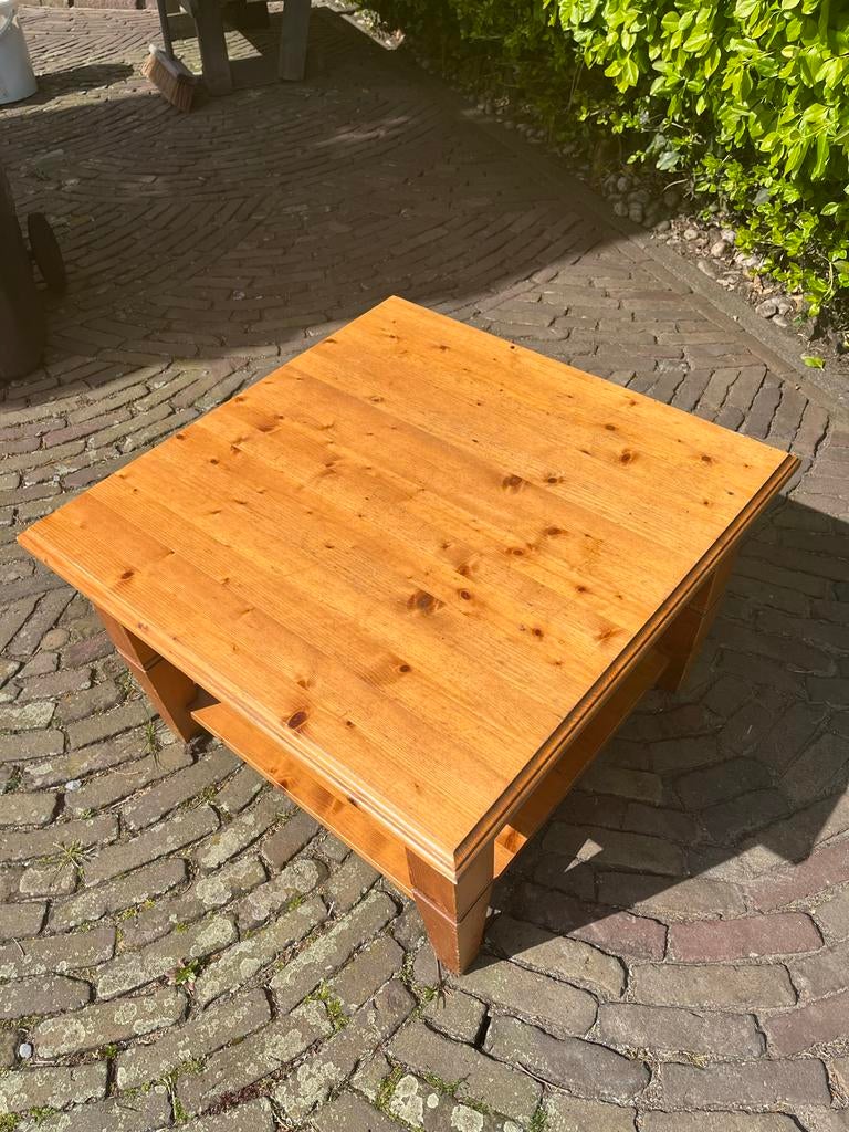 Salontafel met lade, Ophalen, Gebruikt, Vierkant, 50 tot 100 cm