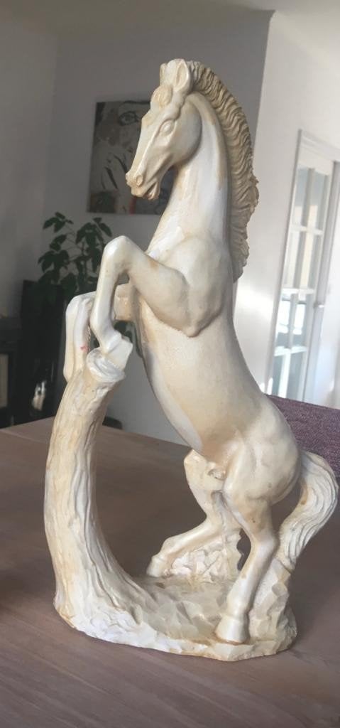 Paardenbeeld, Ophalen of Verzenden, Zoogdier, 20 - 50 cm, Beeld