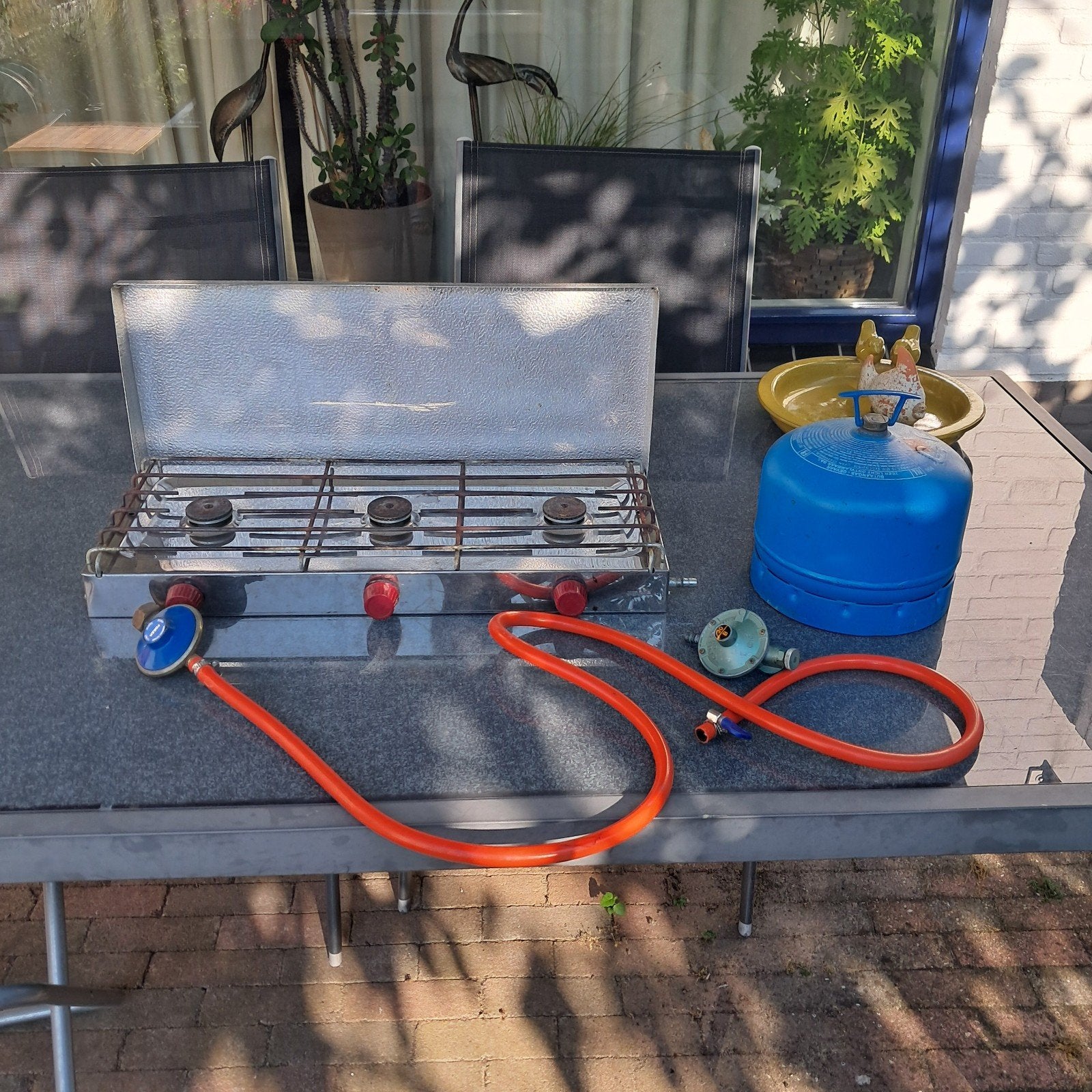 Camping kooktoestel, Tuin en Terras, Ophalen