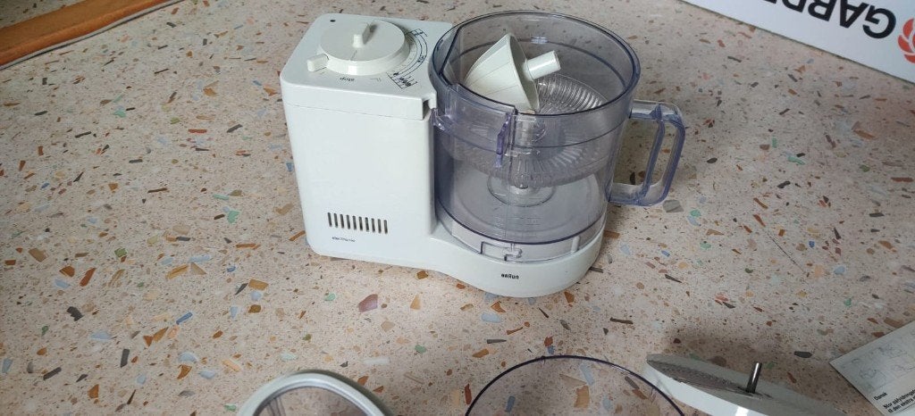 Braun keukenmachine multipractic 4262 model, Ophalen of Verzenden, Zo goed als nieuw, 3 snelheden of meer
