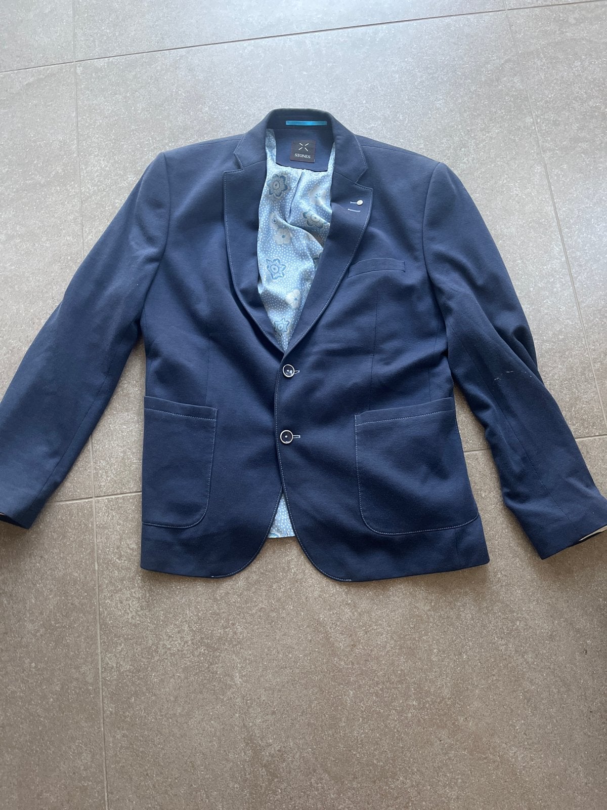 Stones Colbert XL - Stijlvol Heren Colbert, Ophalen of Verzenden, Zo goed als nieuw, Maat 56/58 (XL), Blauw