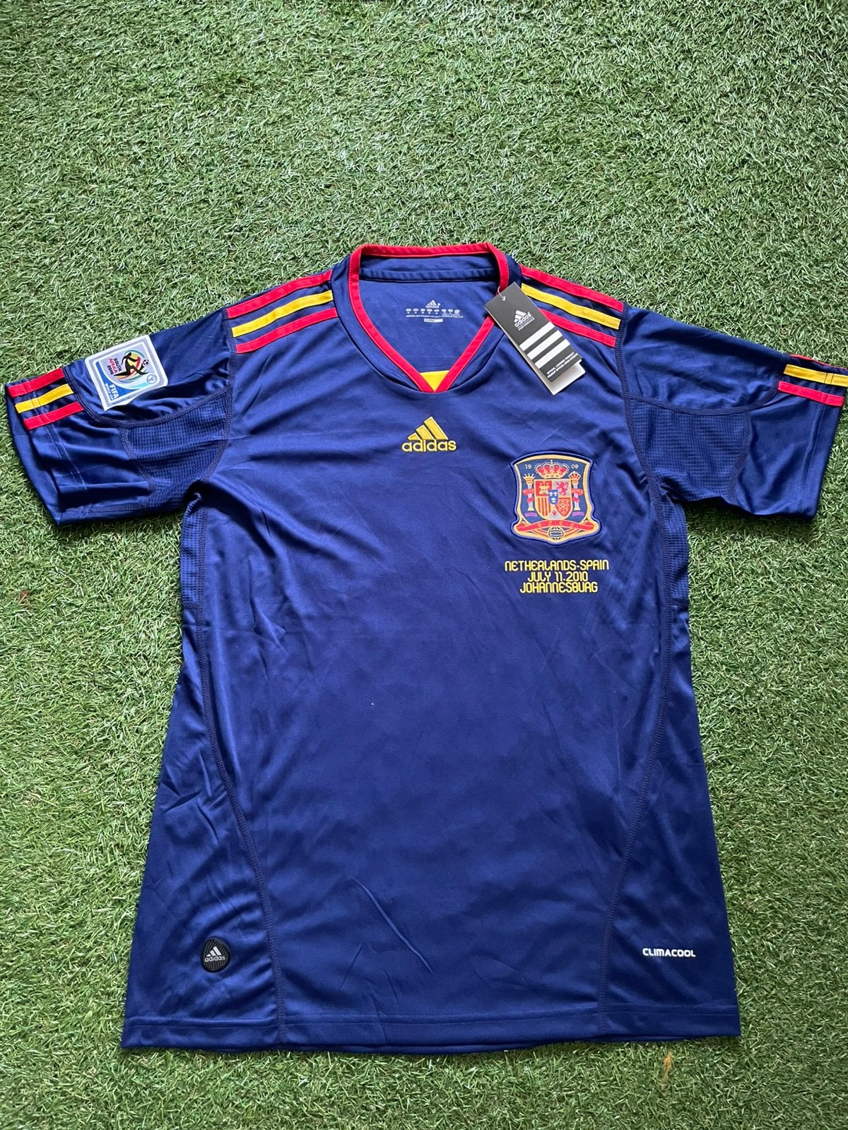 Spanje Retro Uitshirt Maat M, Sport en Fitness, Voetbal, Maat M, Ophalen of Verzenden, Nieuw, Shirt