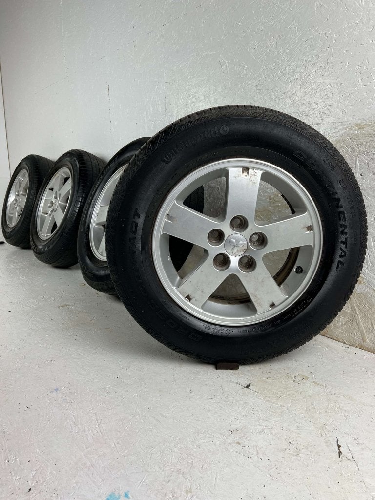 Originele Mitsubishi Outlander ASX velg 16" 5x114.3 zomer 3, Niet ingevuld, 16 inch, Banden en Velgen, Niet ingevuld