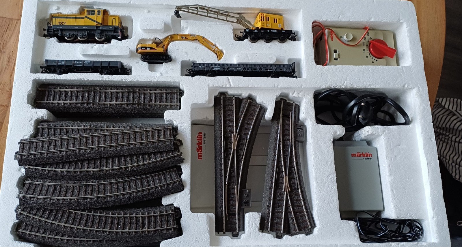 Märklin H0 Startset 29180 Bouwplaats - Zo goed als nieuw, Hobby en Vrije tijd, Wisselstroom, Treinset, Ophalen of Verzenden, Zo goed als nieuw