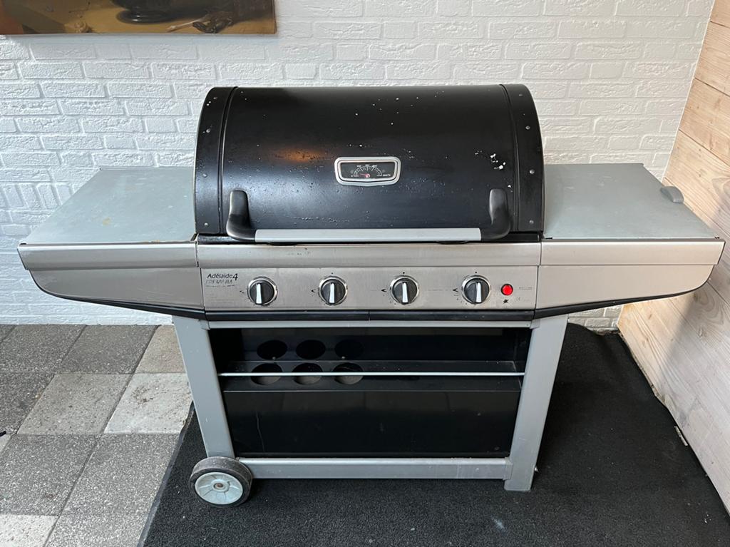 Gasbarbeque, Campingaz Adelaide4, schoon, klaar voor gebruik, Ophalen, Zo goed als nieuw, Campingaz