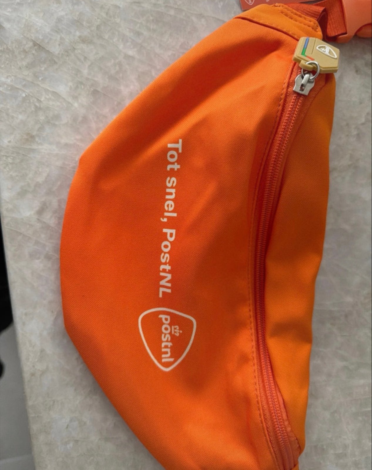 PostNL heuptasje - Oranje met gekleurde band, Ophalen of Verzenden, Nieuw