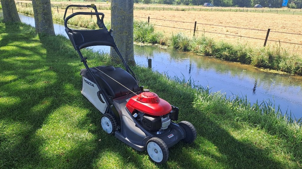 Honda HRX 426 CPXE benzine gazonmaaier, Ophalen, Cirkelmaaier, Honda, Gebruikt