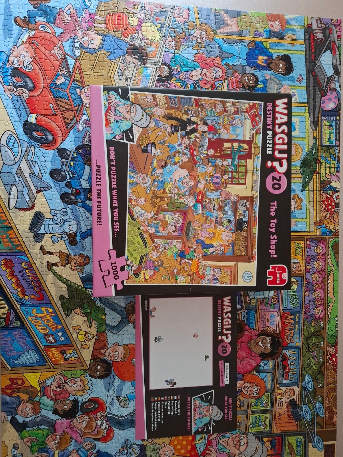 Wasgij destiny nr 20 (ruilen mag), Ophalen, 500 t/m 1500 stukjes, Zo goed als nieuw, Legpuzzel