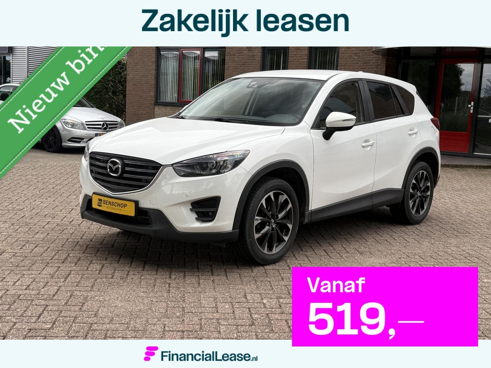 Mazda CX-5 2.5 SkyActiv-G 192 GT-M 4WD Navi Camera Leer Bose, Automaat, Zwart, Bedrijf, SUV of Terreinwagen