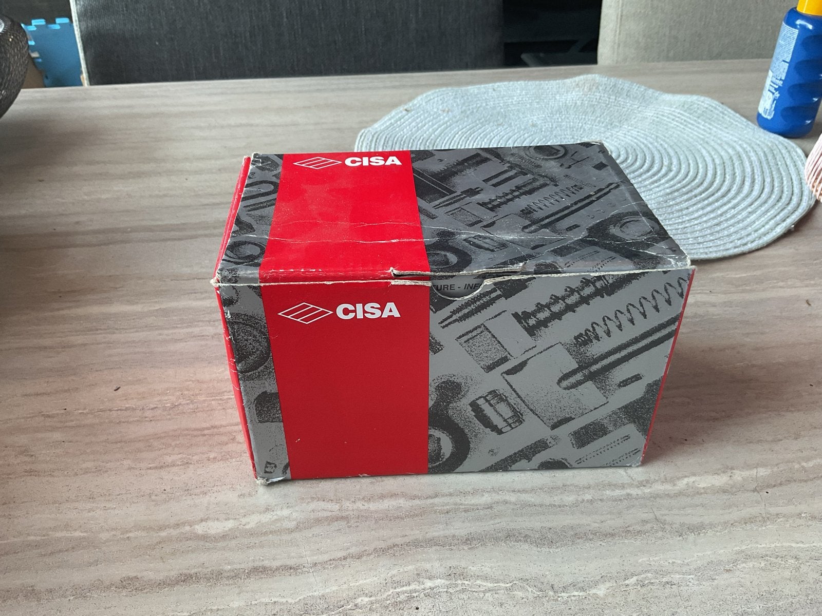Cisa elektrisch oplegslot 11610-50-1-12 DIN links, Ophalen of Verzenden, Nieuw, Slot