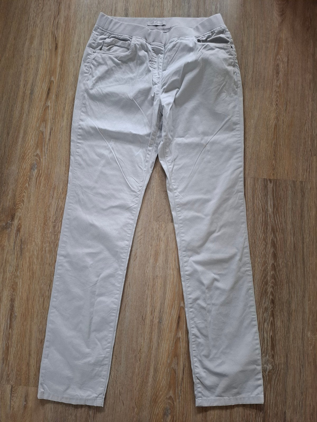 Les Copines broek grijs/beige, maat 40, Kleding | Dames, Maat 38/40 (M), Ophalen of Verzenden, Zo goed als nieuw, Les Copines