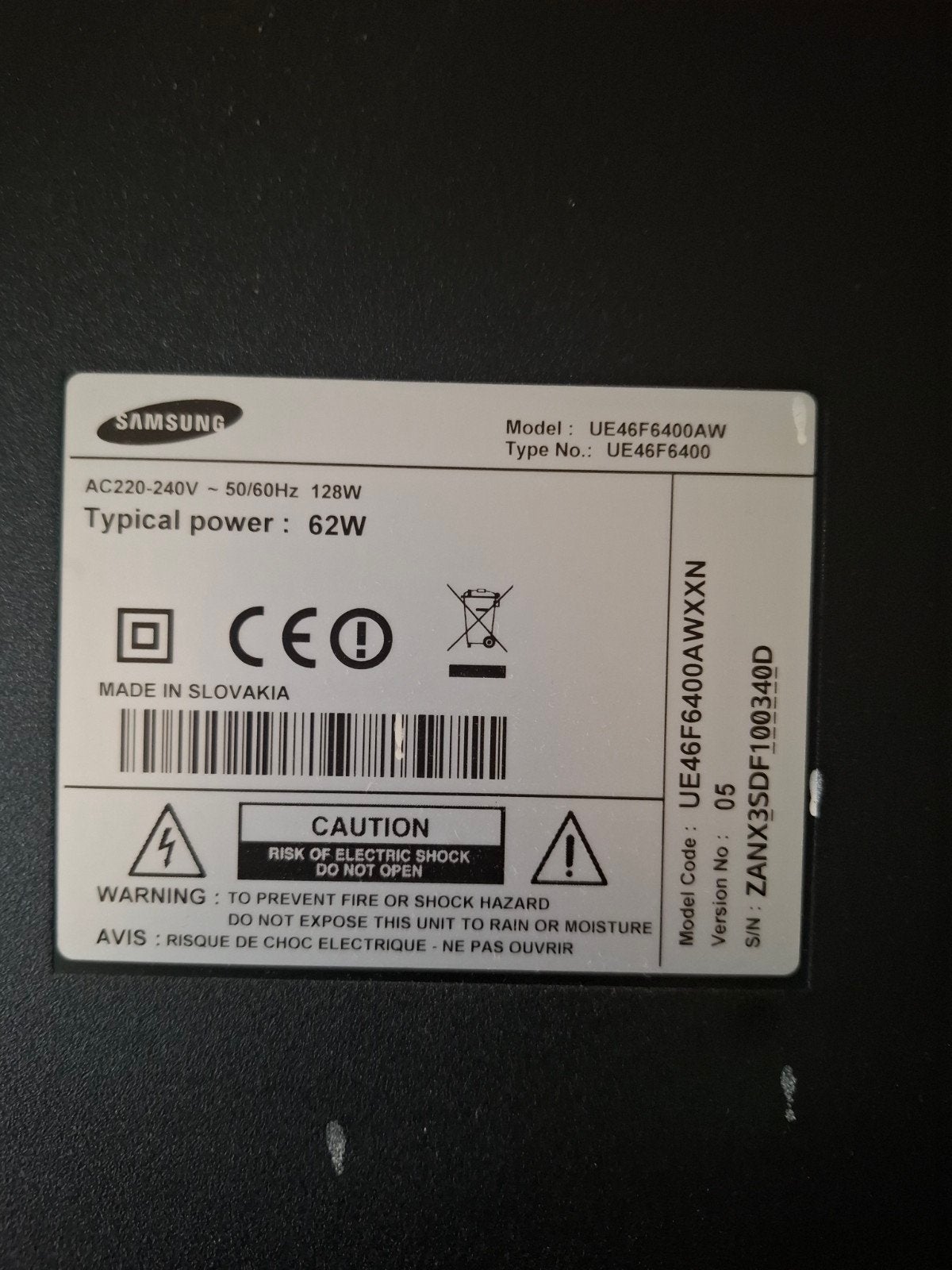 Samsung 46 inch Smart TV (2013), Ophalen, Samsung, 100 cm of meer, Smart TV
