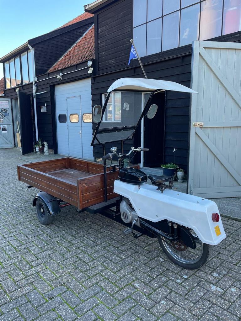 Apollo bakfiets - Nette staat, heeft wat aandacht nodig, Fietsen en Brommers, Ophalen, Gebruikt, Goederen, Overige merken