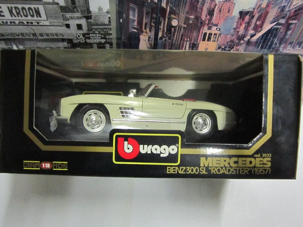 MERCEDES-BENZ SPORT 300 S, Hobby en Vrije tijd, Modelauto's | 1:18, Nieuw, Auto, Bburago, Ophalen of Verzenden