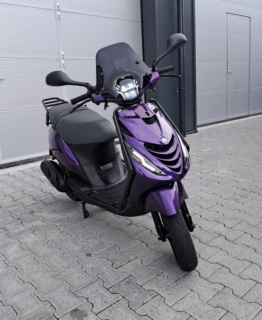 Piaggio Zip 4T 50cc Glans Paars | Full Led | Garantie ✅, Overige modellen, Maximaal 45 km/u, N.V.T., Zo goed als nieuw
