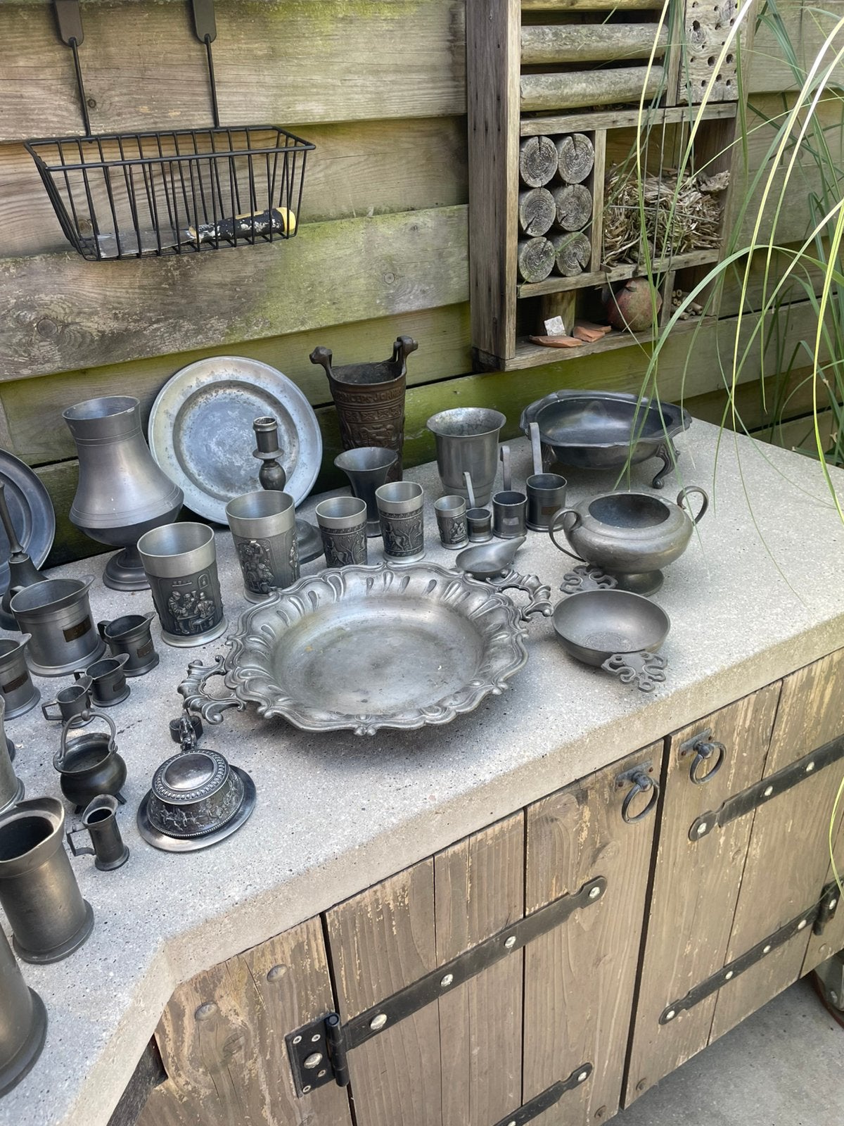 Diverse tin, Antiek en Kunst, Antiek | Tin, Ophalen of Verzenden