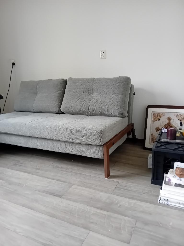 slaapbank twee persoons, Huis en Inrichting, Slaapkamer | Slaapbanken, Nieuw, 140 cm, 200 cm, Tweepersoons, Groen, Ophalen